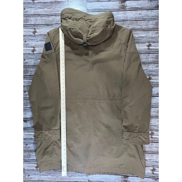 Belstaff England canvas oldham cover Parka coat size L color Beige - Picture 2 of 7